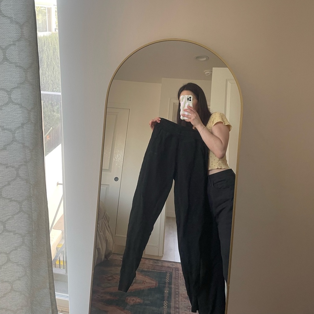 Outdoor Voices Black Track Pants